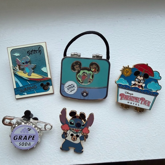 Disney Other - Authentic Disney Trading Pin Bundle